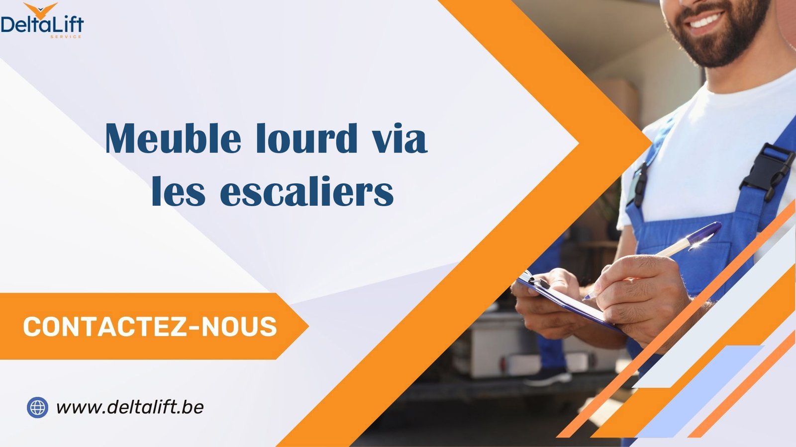 Meuble lourd via les escaliers